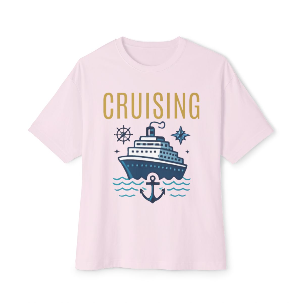 Cruising Nautical Tee — Pink