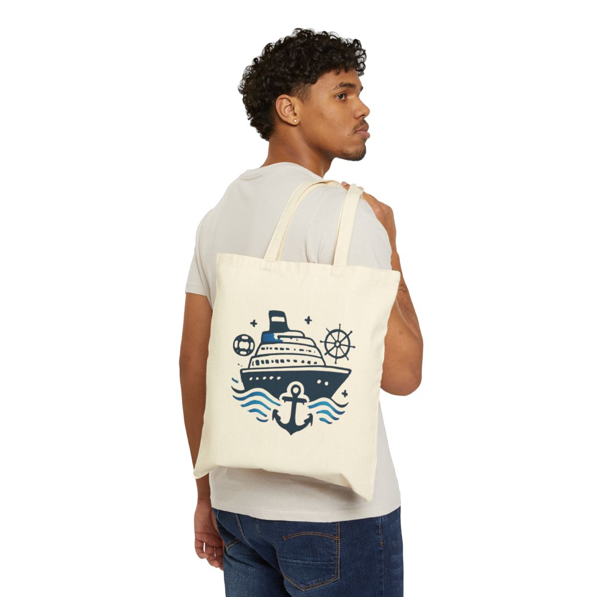 Cruising Nautical Tote Bag